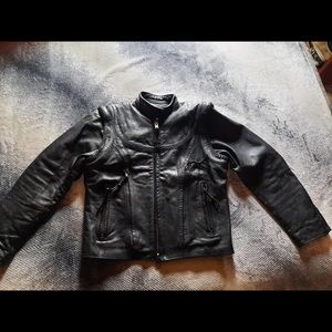 Vintage Harley Davidson "Willie G" leather jacket